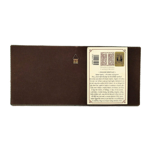 Traditional Tapestries Bayeux Tapestry Wall Plaque Textile Art Middle Ages ~6x13 - Picture 2 of 16